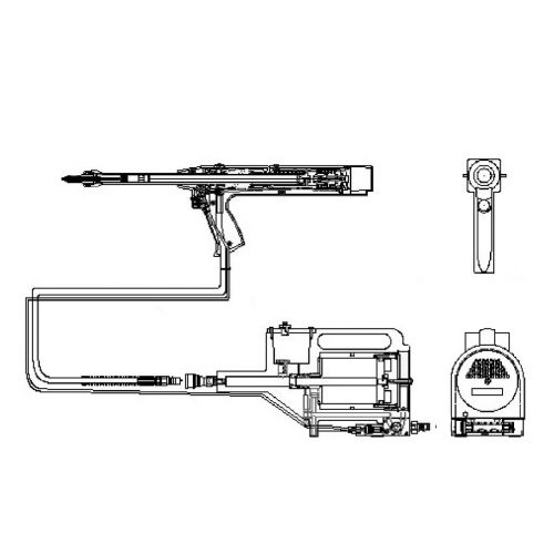 REMACHADORA OLEONEUMÁTICA BRALO PARA REMACHES RÁPIDOS RR-10